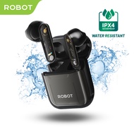 Robot TWS Wireless Earphone Airbuds RT01 Semi In-Ear ENC TWS Bluetooth Garansi 1 Tahun