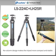 Leofoto LS-224C+LH-25R Ranger Carbon Fiber Tripod Travel Lightweight Tripod