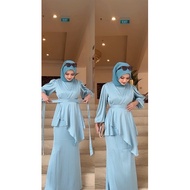 CASHANDRA DRESS MAXI // BUSANA KONDANGAN FORMAL WANITA //GAMIS MUSLIMAH ELEGAN DAN TRENDY // BAHAN ROBERTO CAVALI // BUSUI WUDHU FRIENDLY WARNA : BABY BLUE BLACK SAGE GREEN MAUVEE SHINEE LUXURYPRIM ROSEBROWN