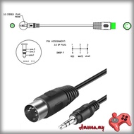 AMOONA 3 5mm to 5-Pin Din Cable 5Pin Din Male to 3 5mm 1 8in Stereo Male Cable