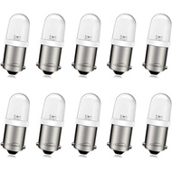Ruiandsion 10pcs BA9S LED Bulb 120V AC/DC LED 9mm BA9s Base LED Replacement Bulb for Indicator Pilot