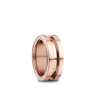 Bering Arctic Symphony Polished Rose Gold Women's Ring  (525-37-X3)