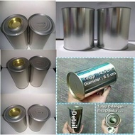grosir celengan nabung viral 20 PCS buka tutup DAN PERMANEN polos full kaleng ukuran 14 cm x 8.5 cm
