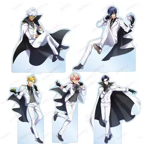 Anime Store Obey Me!Asmodeus Mammon Valentine Phantom Thief Ver Acrylic HD Characters Stand Desktop 