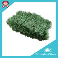 Christmas Garland Decoration Leaves Wire Wrap 2.7 Meters 200T - Plain