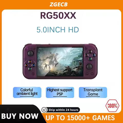 New RG50XX H Retro Handheld Game Console 64 bit 4.0-inch IPS Screen Linux 5G WIFI Bluetooth HDMI-TV 