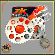 FRONT REAR GEAR 415 TK RACING SATRIA FU 150 OLD NEW BARONG FACELIFT SATRIA FU FI GSX 150 ORIGINAL TK