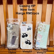 CASING PHONE IPHONE15 PLUS /  VIVO Y21 / NOTE1 35G