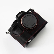 Xie TEAEGG Case Leather Camera + QR L Plate Hand Grip sony A7III A7RIII A9