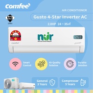 [SEDA]Comfee ECO+ AI inverter Auto Clean Aircond 2.0HP Inverter R32 Air Conditioner CFS-18VGP