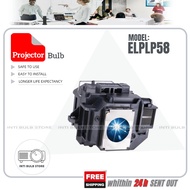 สำหรับ Epson โปรเจคเตอร์ ELPLP58โคมไฟสำหรับ Epson หลอด EB-W10 EB-W9 EB-S92 EB-S9 EB-S10 EB-X9 EB-X10