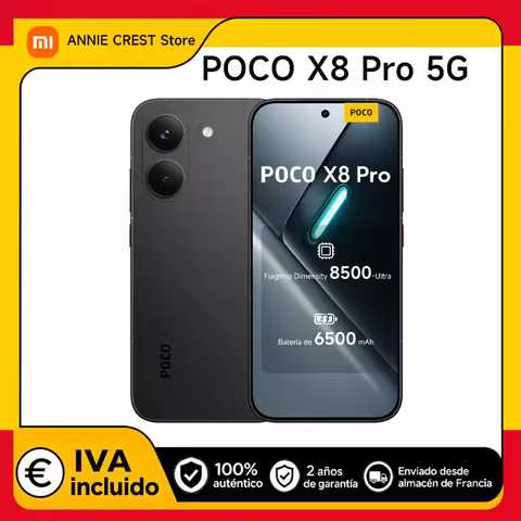 POCO X8 Pro 5G NFC Dimensity 8500-Ultra 6500mAh 100W 1.5K AMOLED 120Hz 50MP Sony IMX882
