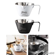 [Haluoo] Espresso Glass Measuring Coffee Measuring Cup for Baking Restaurant Bar