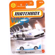 Matchbox 2004 Maserati MC12 white sports carbiru no.86 93BH 2025 Diecast