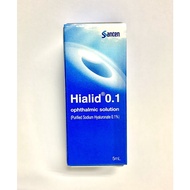 HIALID 0.1 OPHTHALMIC SOLUTION 5ML