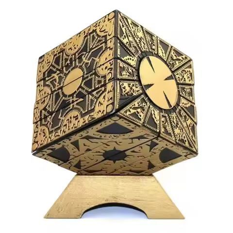 Unique Hellraiser Puzzle Box With Case Lament Configuration Ghost Cubes Toys Hobbies Halloween Cospl