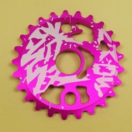 Street Car Tooth Plate High Strength Aluminum 7075 25t Bmx Bmx Tooth Plate Stunt Bicycle Tooth Plate