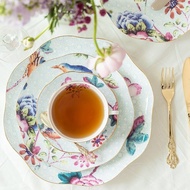 Royal stoke English Afternoon Tea Coffee Cup Saucer Bone China Black Tea Cup Ceramic European Retro 