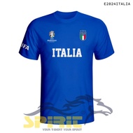T-shirt Distro Jersey Euro Fifa 2024ITALIA - Men's Distro Shirt Wanita