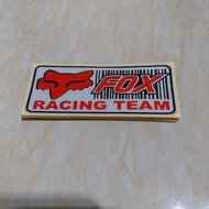 Fox Racing logo sticker