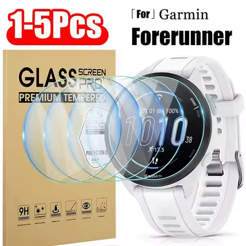 Tempered Glass for Garmin Forerunner 165 955 965 220 225 230 235 255s 735XT 620 630 935 945 Watch HD