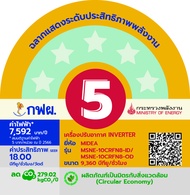 [ติดตั้งฟรี] ใหม่ 2025 MIDEA แอร์ NUMEN INVERTER ขนาด 9360-24566 BTU รุ่น MSNE-CRFN8