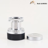 伸縮頭LEITZ Leica Elmar M 50mm/F2.8 Ver.I Silver Lens Yr.1960 Germany #23089