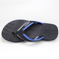 "| loxley sandal jepit pria aaron black / blue size 38-44