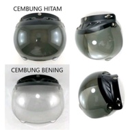 Classic bogo helmet visor flat bogo helmet visor retro bogo helmet
