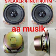 Promo Speaker 4 Inch 20 Watt 4 Ohm Component Speaker 4 Inch