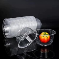 Lunch Box Plastic Bowl With Lid For Soup Food Packaging Box Disposable Tupperware Transparent Food C