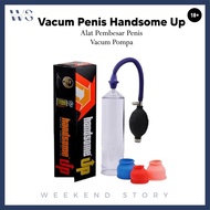 VACUM-PENIS-PUMP HANDSOME UP MANUAL - Vakum Alat Pompa Pembesar ASLI