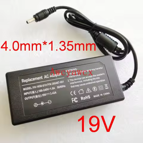 19V 3.42A 65W 4.0*1.35mm AC Power Charger Laptop Adapter ADP-65DW A For ASUS K401L A401 UX21 UX31A U