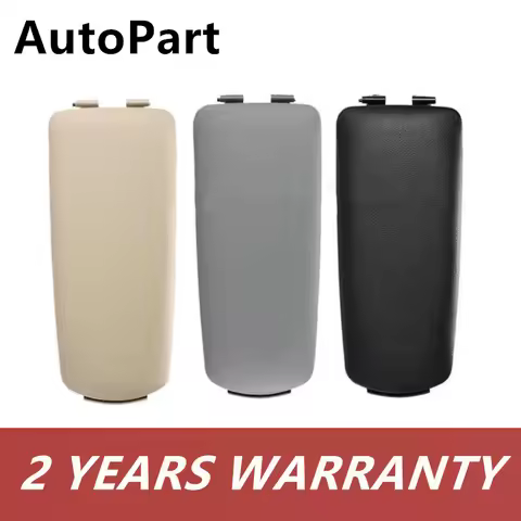 8E0 864 245 E 8E0864245E Plastic Center Console Leather Armrest Cover For Audi A4 B6 B7 2001 2002 20