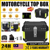 Malaysia Spot Motorcycle Top Box 38L/45L  High-Capacity Waterproof Box Motorcycle Box Accessories Mo