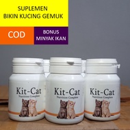 VITAMIN KUCING 30 BUTIR MENAMBAH NAFSU MAKAN KUCING KURUS BULU MENGKILAT