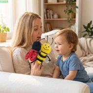 SDEER Insect Series Puppets, Role Play Cartoon Animal Finger Puppets, Tell Story Storytelling 9cm Ed