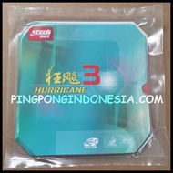 MERAH Dhs Hurricane 3ne Neo Soft - Rubber/Rubber Pingpong Table Tennis Bat Bet - Red H.38