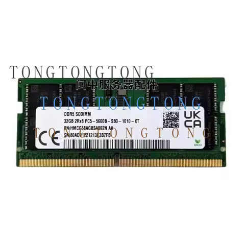 TT For SK Hynix HMCG88AGBSA253N Notebook memory 32G PC5 5600B DDR5 5600