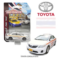 โมเดลรถแท็กซี่ (THAI TAXI) รุ่น TOYOTA COROLLA ALTIS (สีขาว) ลิขสิทธิ์แท้ majorette ซี่รีย์ภูเก็ต รถ