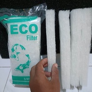 Eco Filter Kapas filter 4 lapis / busa filter / dakron filter