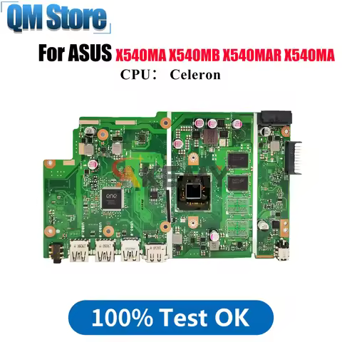X540MA Laptop Motherboard For ASUS VivoBook X540MAR X540MA D540M X540MAS X540M X540MB R540M A540M F5