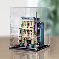 [Transparent Display Box] Acrylic Display Box Suitable for Lego 10278 Police Station Donut Store New