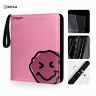 Beryfam Binder Album Pink 400/900 Pocket Leather Binder Pokemon Card Photocard TCG  Blueberry