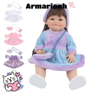 ARMARIO Doll Clothes, 22inch/55cm Multicolor Doll Pleuche Dress Set, Doll Accessories Gift Photo Pro