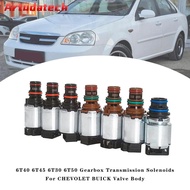 Artudatech 6T40 6T45 6T30 6T50 Gearbox Transmission Solenoids For CHEVOLET BUICK Valve Body Car Acce