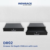 DR02 Indorack Accessories Drawer 2U Depth 350mm Server Drawer Rackmount