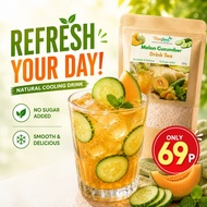 Melon Cucumber Drink Tea Powder | Refreshing Hydrating Daily Wellness Drink 250g