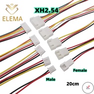 WOW XH2.54 2/3/4/5/6 Pin Wire Cable Male Female Plug Socket Pitch 2.54mm Electronic wire Color Conne