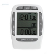 【3C】 Digital LCD Multi-Channel Timer CountDown Laboratory 3 Channel Timers 99 Hours